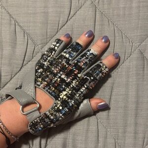 Karl Lagerfeld Fingerless leather Gloves